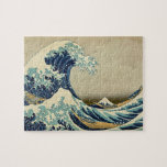Great Wave Kanagawa  Illustratie Japans Legpuzzel<br><div class="desc">schilderijen en illustraties van Zee en landschap</div>