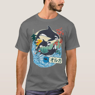 Great Wave Kanagawa Japan Vint T-shirt