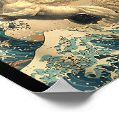 Great Wave Kanagawa Japanese New Year 2026 Year Of Poster (Hoek)