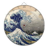 Great Wave Kanagawa Japans schilderen Dartbord (Voorkant)