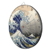 Great Wave Kanagawa Japans schilderen Dartbord (Voorkant Rechts)