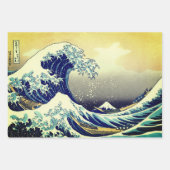 Great Wave Kanagawa Japans schilderen Inpakpapier Vel (Voorkant 2)
