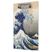Great Wave Kanagawa Japans schilderen Klembord (Links)