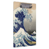 Great Wave Kanagawa Japans schilderen Klembord (Rechts)