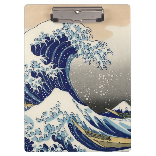 Great Wave Kanagawa Japans schilderen Klembord (Voorkant)
