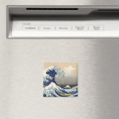 Great Wave Kanagawa Japans schilderen Magneet (Insitu (Vaatwasser))