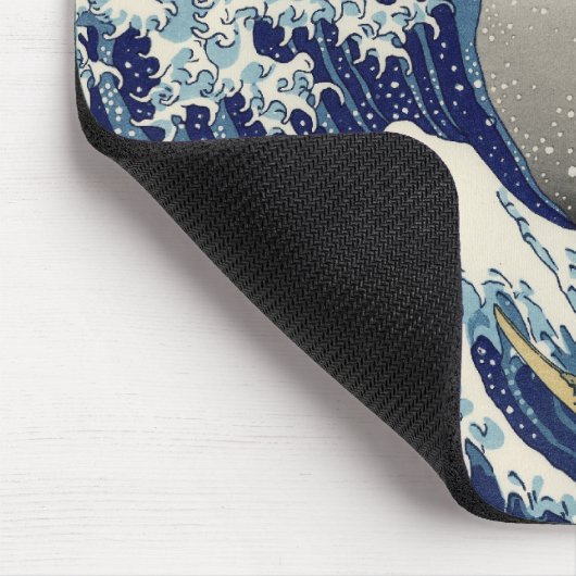 Great Wave Kanagawa Japans schilderen Muismat (Hoek)