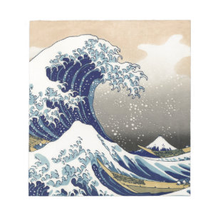 Great Wave Kanagawa Japans schilderen Notitieblok