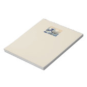 Great Wave Kanagawa Japans schilderen Notitieblok (Linkerzijde)