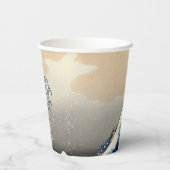 Great Wave Kanagawa Japans schilderen Papieren Bekers (Achterkant)