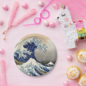 Great Wave Kanagawa Japans schilderen Papieren Bordje (Feest)