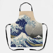 Great Wave Kanagawa Japans schilderen Schort (Voorkant)