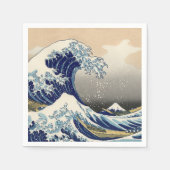 Great Wave Kanagawa Japans schilderen Servetten (Voorkant)