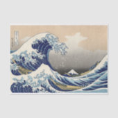 Great Wave Kanagawa Japans schilderen Tissuepapier (Voorkant)