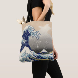 Great Wave Kanagawa Japans schilderen Tote Bag