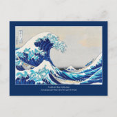Great Wave - Katsushika Hokusai - Japanse kunst + Briefkaart (Voorkant)