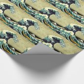 Great Wave langs Kanagawa Cadeaupapier (Hoek)