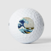 Great Wave langs Kanagawa Golfballen (Voorkant)