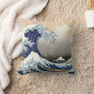 Great Wave langs Kanagawa   Hokusai   Kussen