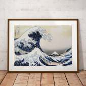 Great Wave langs Kanagawa Hokusai Poster
