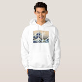 Great Wave langs Kanagawa Hoodie (Voorkant volledig)