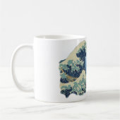 Great Wave langs Kanagawa Koffiemok (Links)