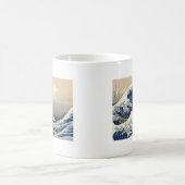 Great Wave langs Kanagawa Koffiemok (Center)