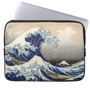 Great Wave langs Kanagawa Laptop Sleeve