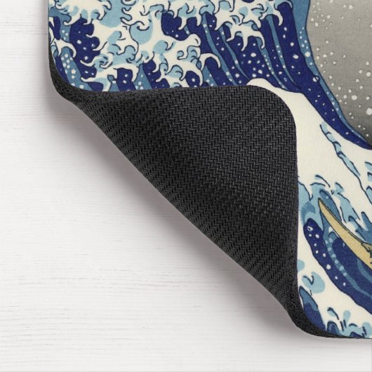 Great Wave langs Kanagawa Muismat (Hoek)
