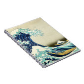 Great Wave langs Kanagawa Notitieboek (Rechterzijde)