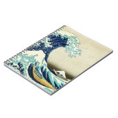 Great Wave langs Kanagawa Notitieboek (Linkerzijde)