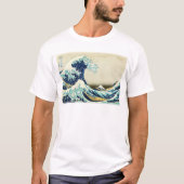 Great Wave langs Kanagawa T-shirt (Voorkant)