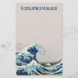 Great Wave of Kanagawa gepersonaliseerd Briefpapier