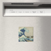 "Great Wave off Kanagawa" door Hokusai magnet (Insitu (Vaatwasser))