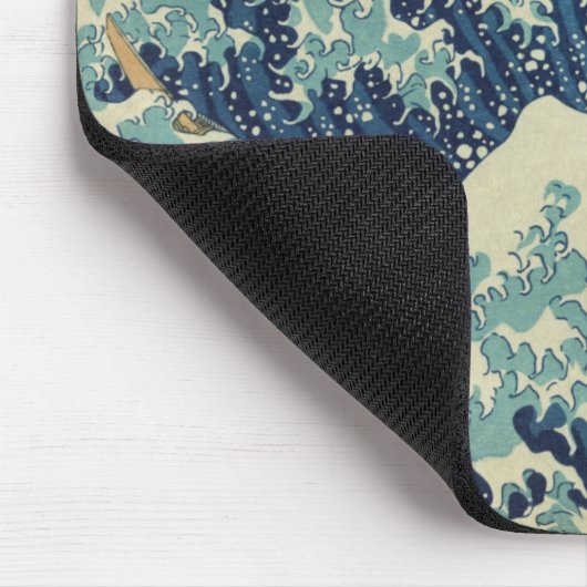 "Great Wave off Kanagawa" door Hokusai-muismat Muismat (Hoek)