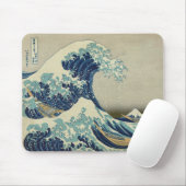 "Great Wave off Kanagawa" door Hokusai-muismat Muismat (Met muis)