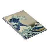 "Great Wave off Kanagawa" door Hokusai Notitieboek (Rechterzijde)
