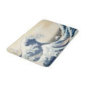 Great Wave Off Kanagawa Hokusai  Japans Badmat (Gekanteld)