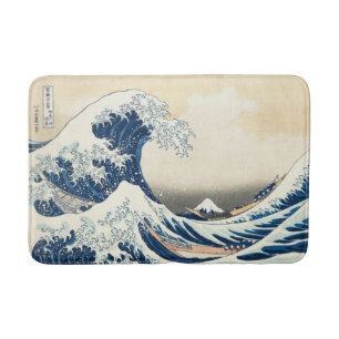 Great Wave Off Kanagawa Hokusai  Japans Badmat