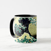 Great Wave off Kanagawa - Katsushika Hokusai 1832 Mok (Voorkant links)