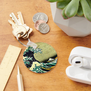 Great Wave off Kanagawa - Katsushika Hokusai, Sleutelhanger