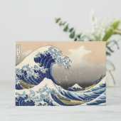 Great Wave off Kanagawa & Mount Fuji Japan Zee (Staand voorkant)