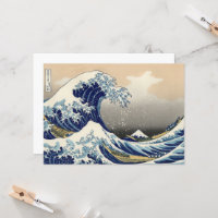 Great Wave off Kanagawa & Mount Fuji Japan Zee