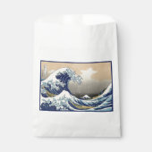Great Wave off Kanagawa & Mount Fuji Japan Zee Bedankzakje (Voorkant)