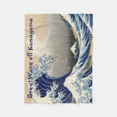 Great Wave off Kanagawa & Mount Fuji Japan Zee Fleece Deken (Voorkant)