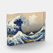 Great Wave off Kanagawa & Mount Fuji Japan Zee Fotoblokken (Links)