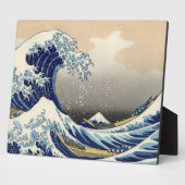 Great Wave off Kanagawa & Mount Fuji Japan Zee Fotoplaat (Zijkant)