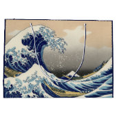 Great Wave off Kanagawa & Mount Fuji Japan Zee Groot Cadeauzakje (Achterkant)