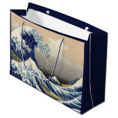 Great Wave off Kanagawa & Mount Fuji Japan Zee Groot Cadeauzakje (Voorkant Gekanteld)
