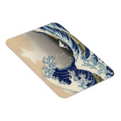 Great Wave off Kanagawa & Mount Fuji Japan Zee Magneet (Rechterzijde)